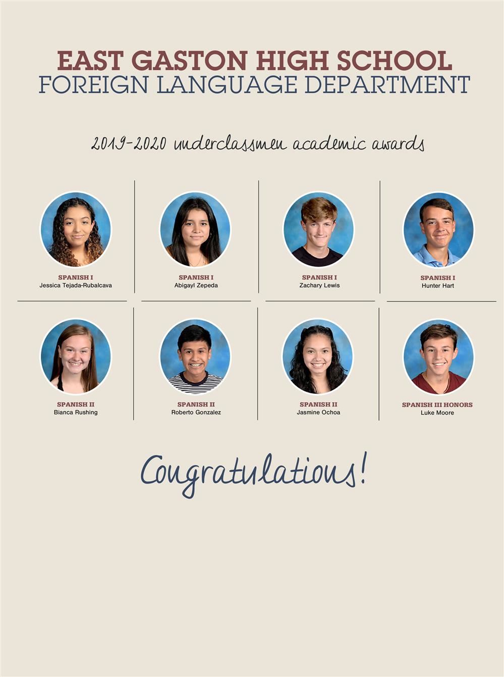 Academic Awards - Foreign Language